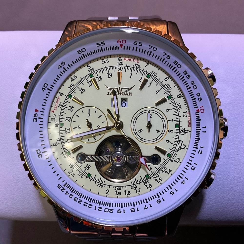Jaragar  Tourbillon Watch Men Mechanical Automatic